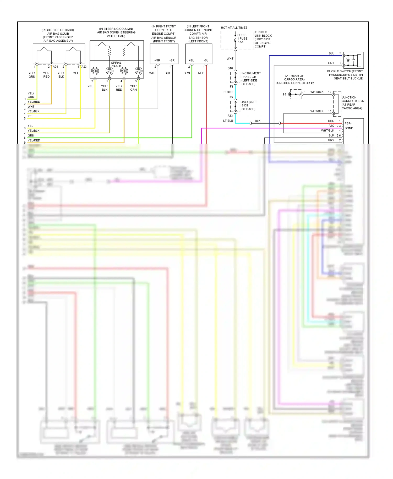 Wiring diagram vio for Lexus RX II facelift (2006-2009) (66 of 87)