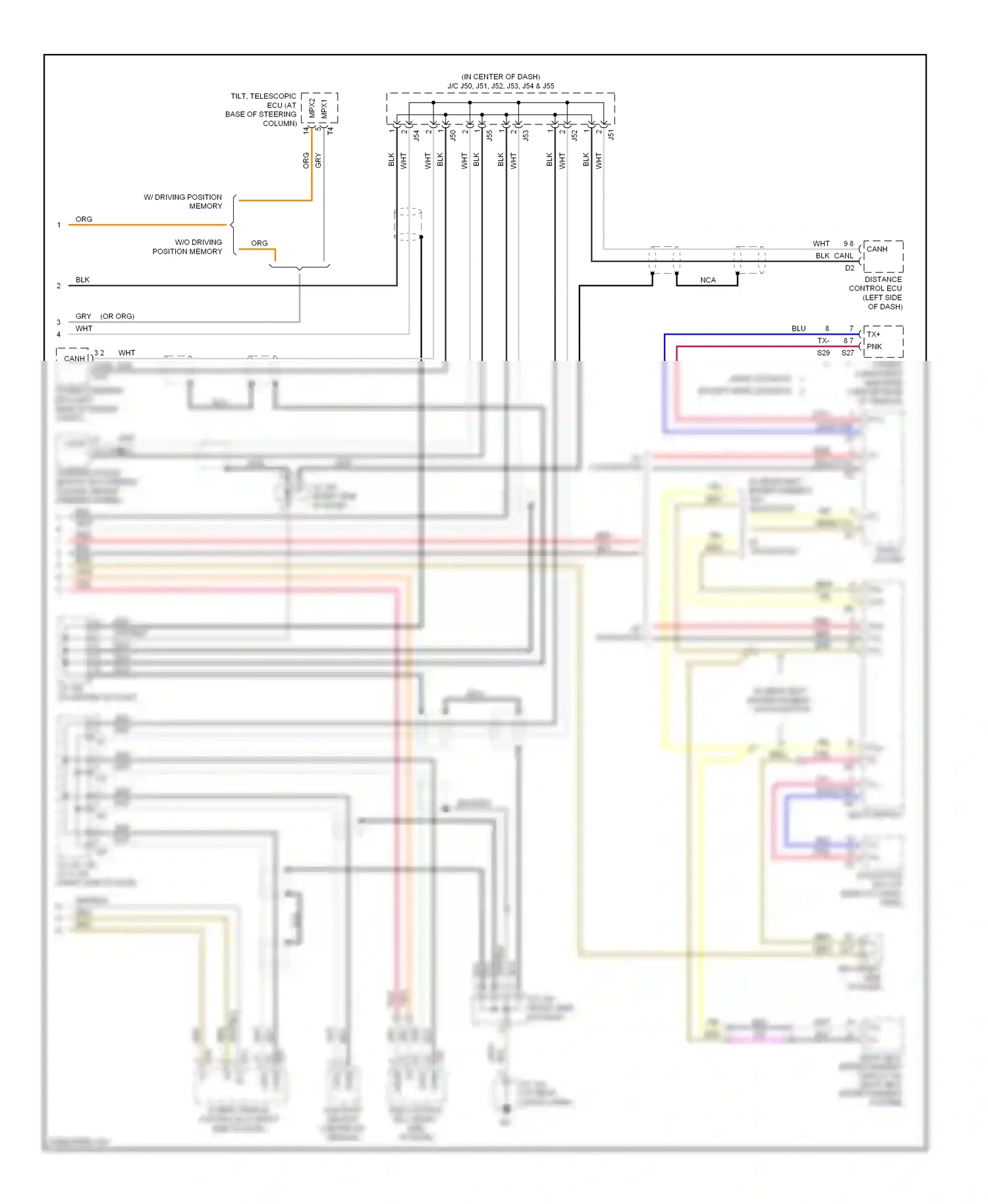 Wiring diagram wht/blk for Lexus RX II facelift (2006-2009) (85 of 99)