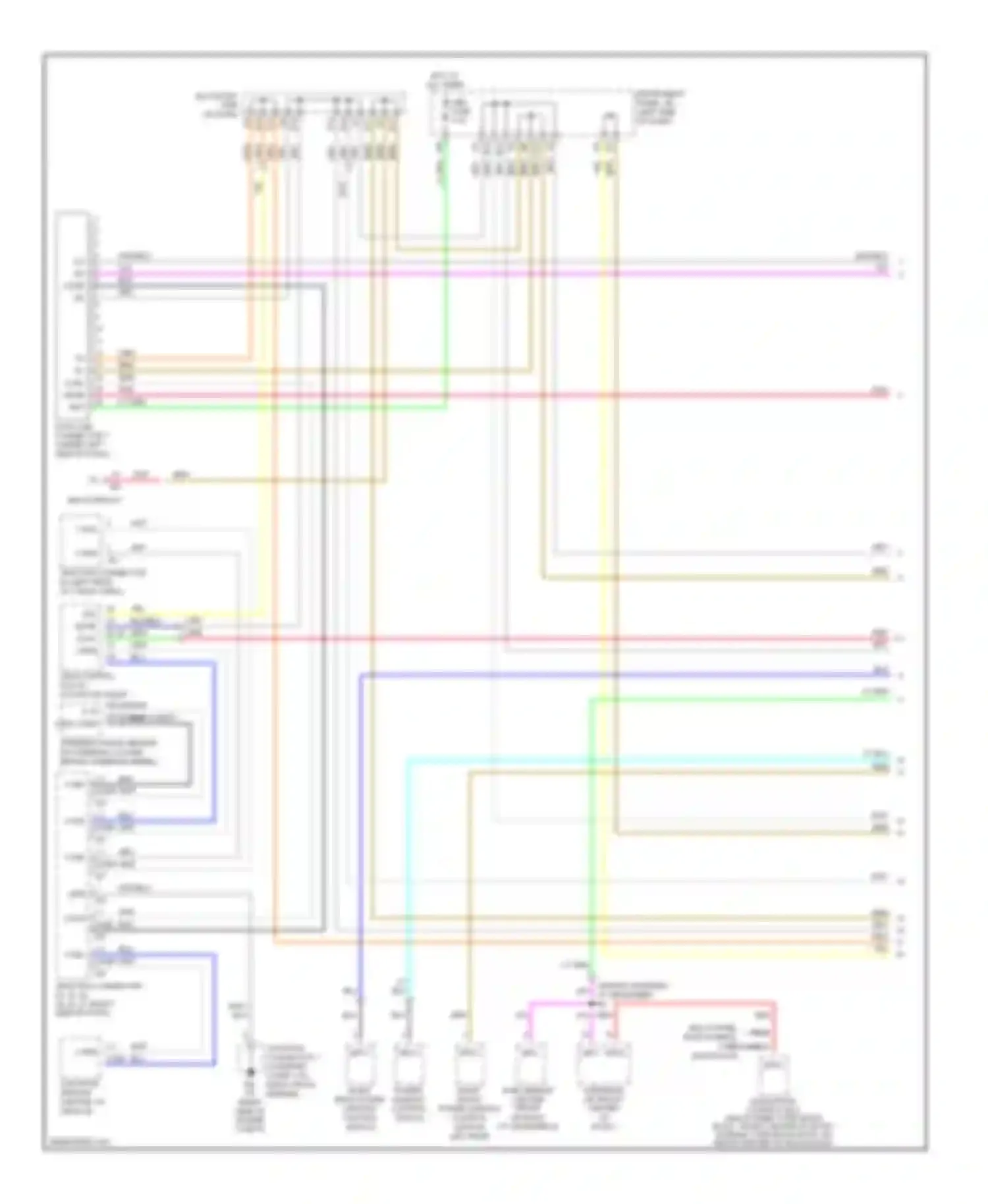 RX Lexus II (2003-2006): Computer data lines circuit (1 of 2)