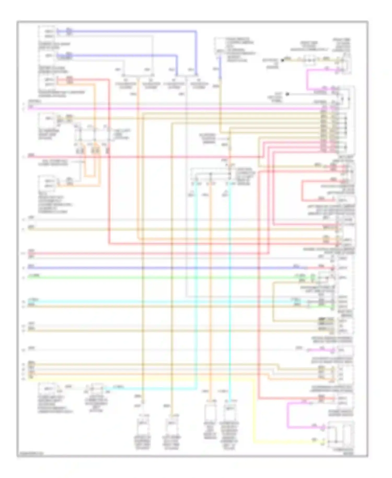 RX Lexus II (2003-2006): Computer data lines circuit (2 of 2)