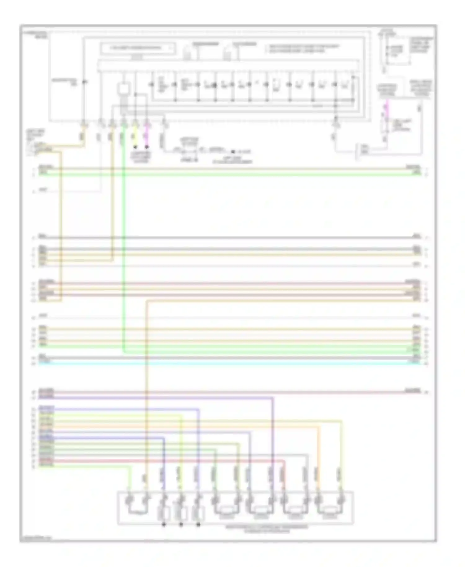RX Lexus II (2003-2006): Wiring diagram engine performance 3.3l (4 of 6)