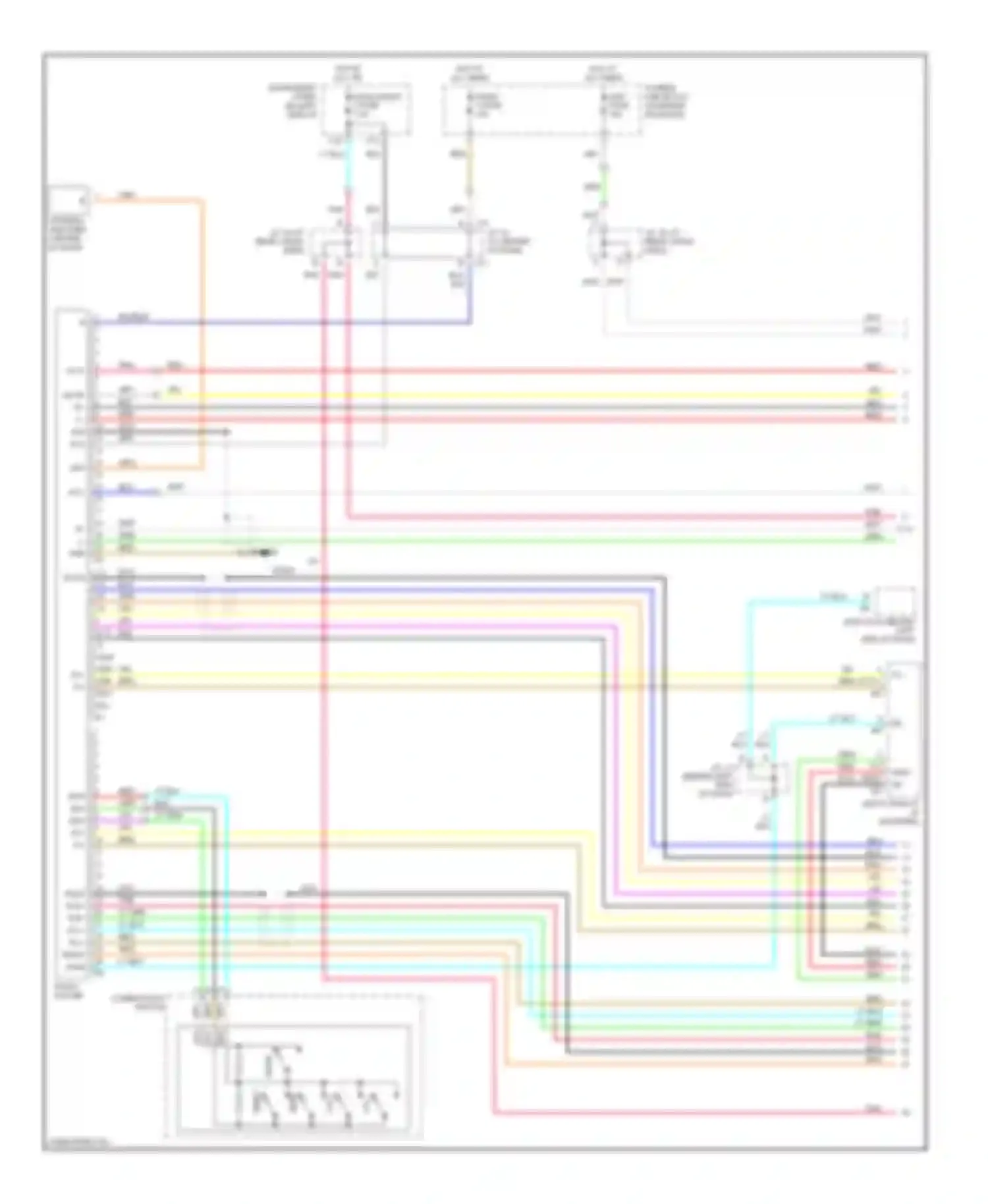 RX Lexus II (2003-2006): Radio circuit, with mark levinson (1 of 3)