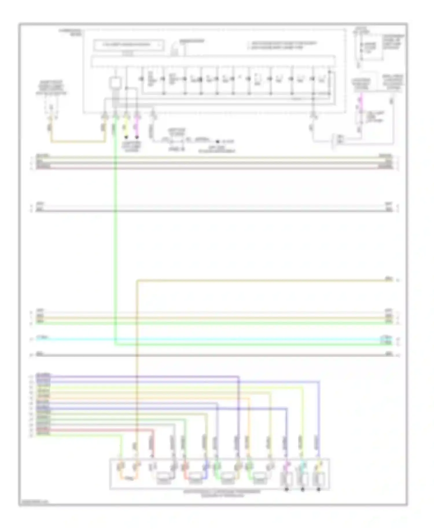 RX Lexus II (2003-2006): Transmission circuit (3 of 4)