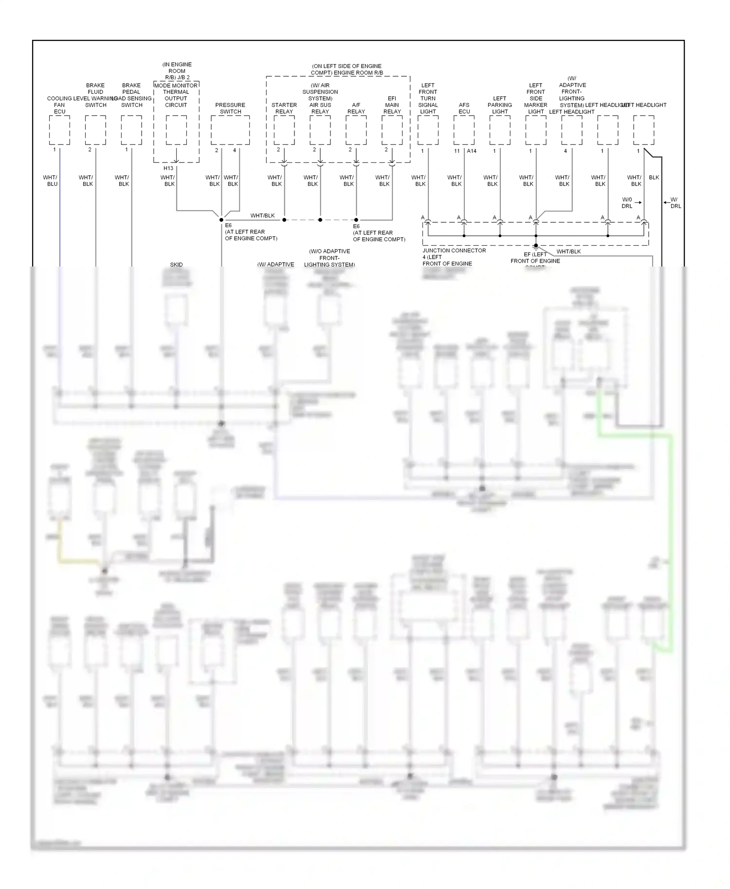 Wiring diagram blk for Lexus RX II (2003-2006) (55 of 78)