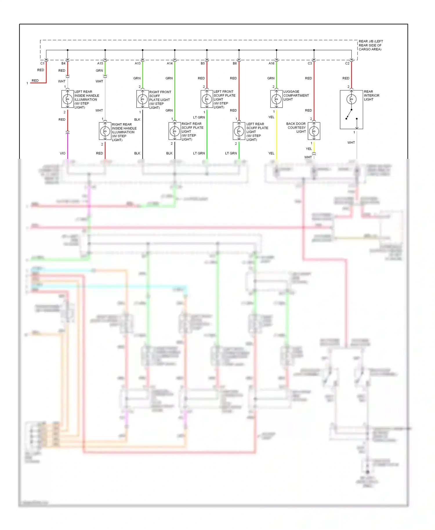 Wiring diagram pnk for Lexus RX II (2003-2006) (32 of 60)