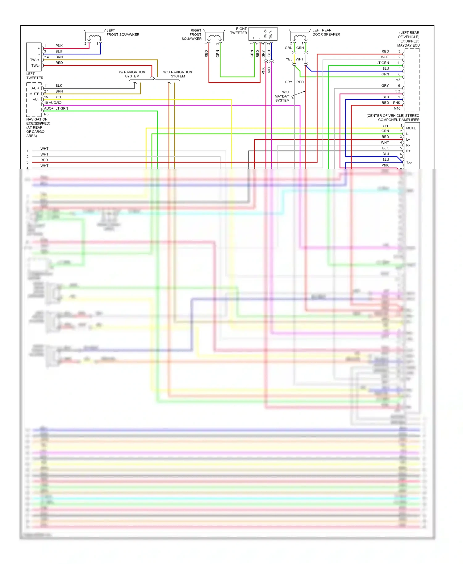 Wiring diagram yel for Lexus RX II (2003-2006) (58 of 73)