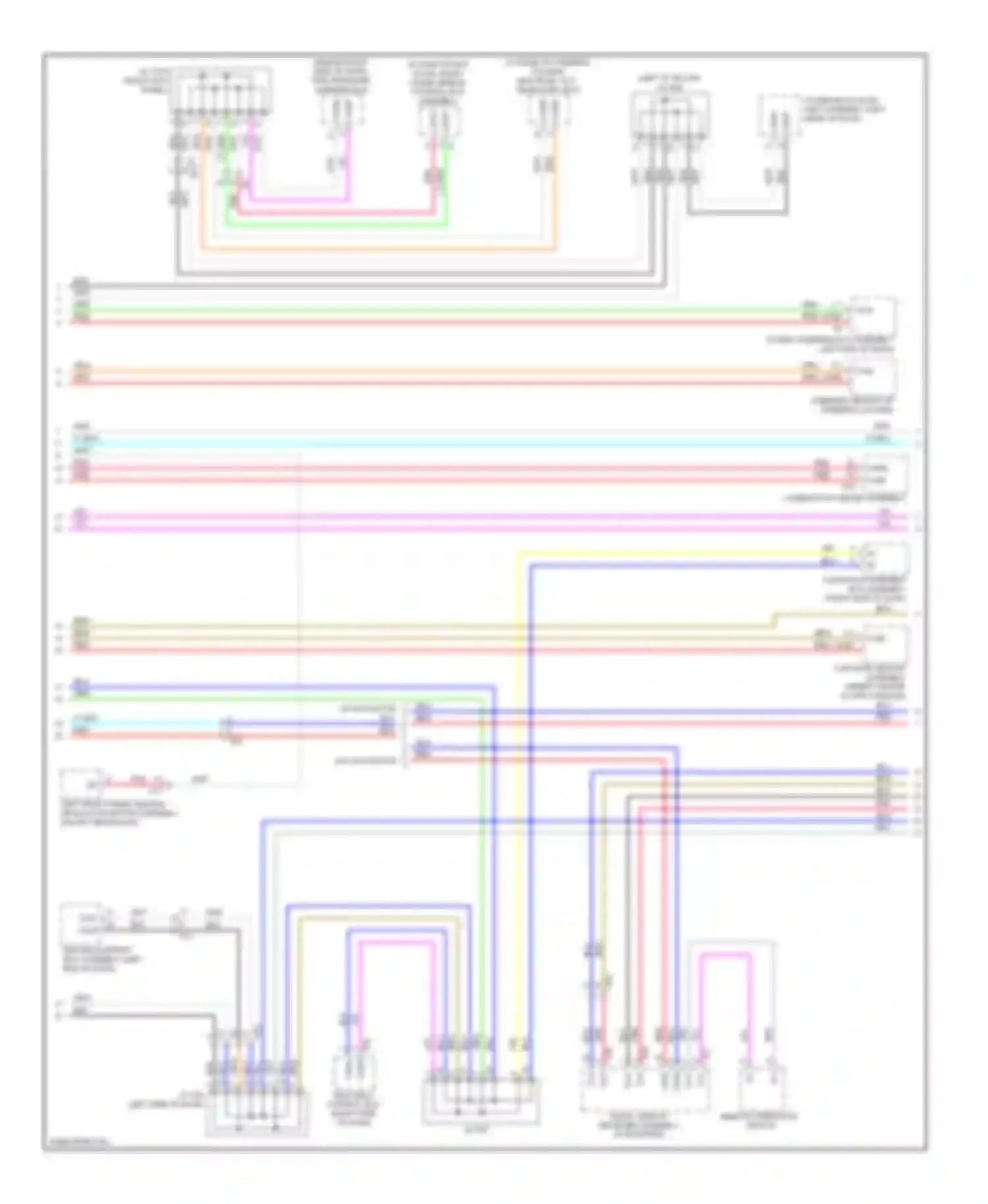 RX Lexus III facelift (2012-2015): Computer data lines circuit (2 of 3)