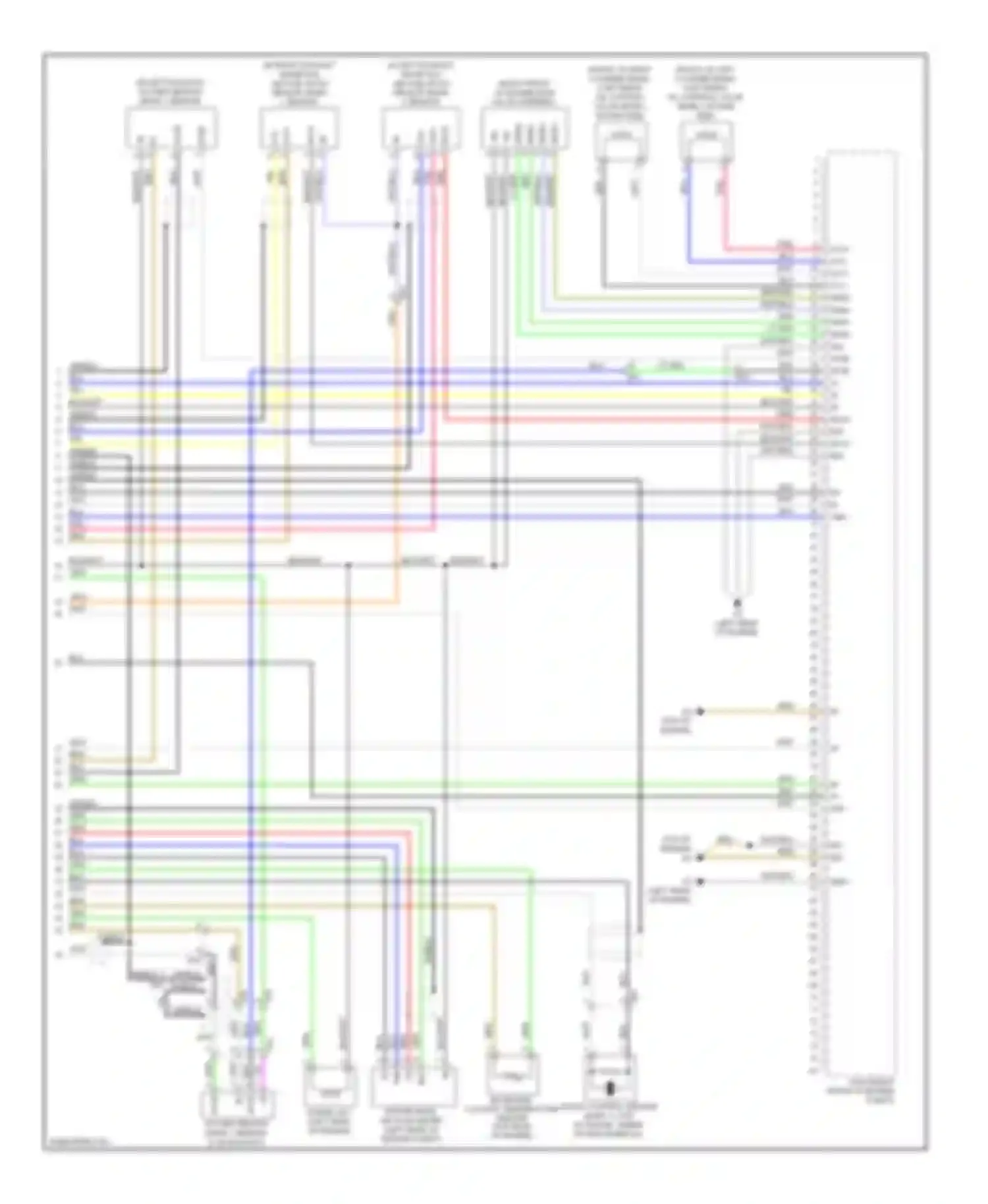 RX Lexus III facelift (2012-2015): Wiring diagram engine performance 3.5l hybrid (10 of 10)