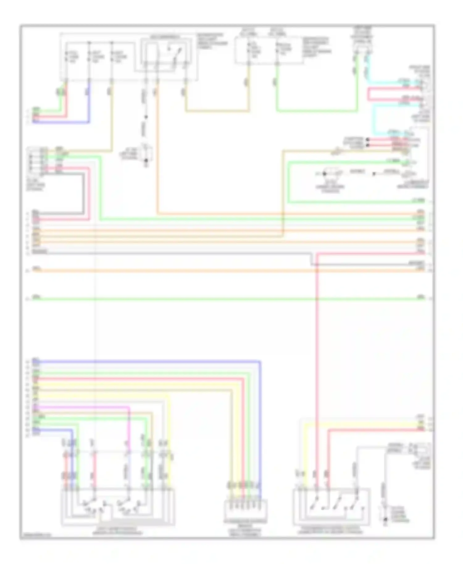 RX Lexus III facelift (2012-2015): Wiring diagram engine performance 3.5l hybrid (5 of 10)