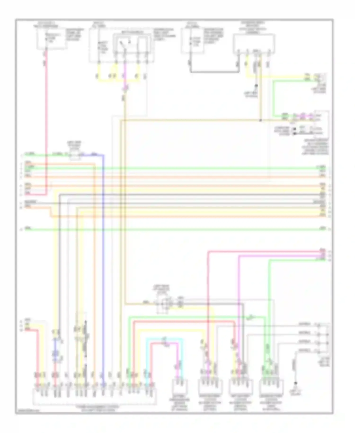 RX Lexus III facelift (2012-2015): Wiring diagram engine performance 3.5l hybrid (6 of 10)