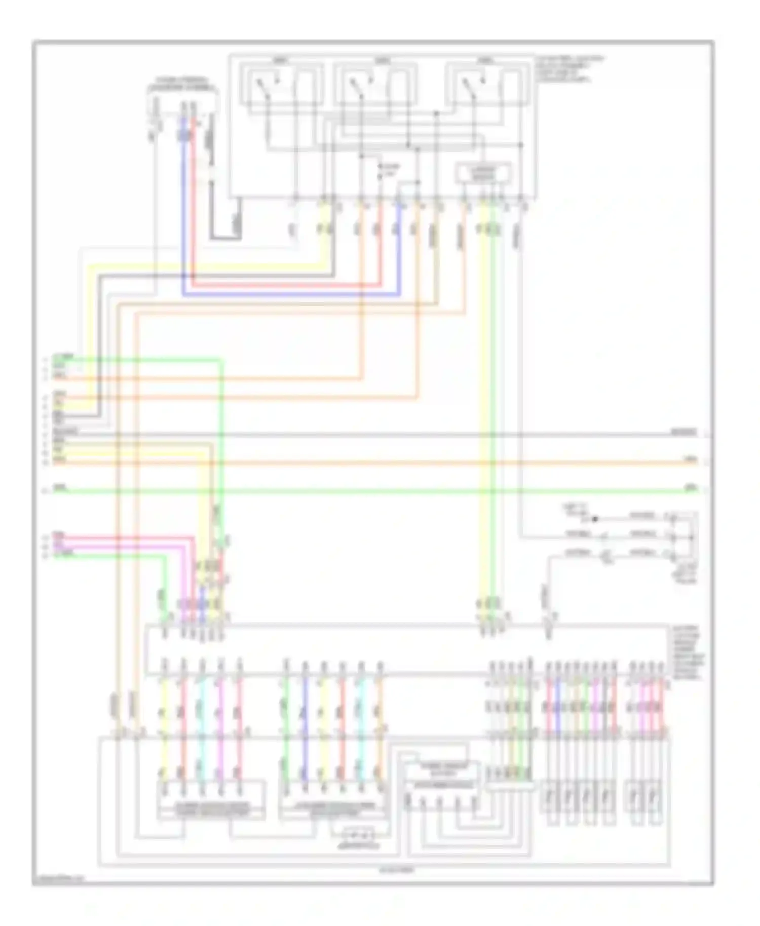 RX Lexus III facelift (2012-2015): Wiring diagram engine performance 3.5l hybrid (7 of 10)