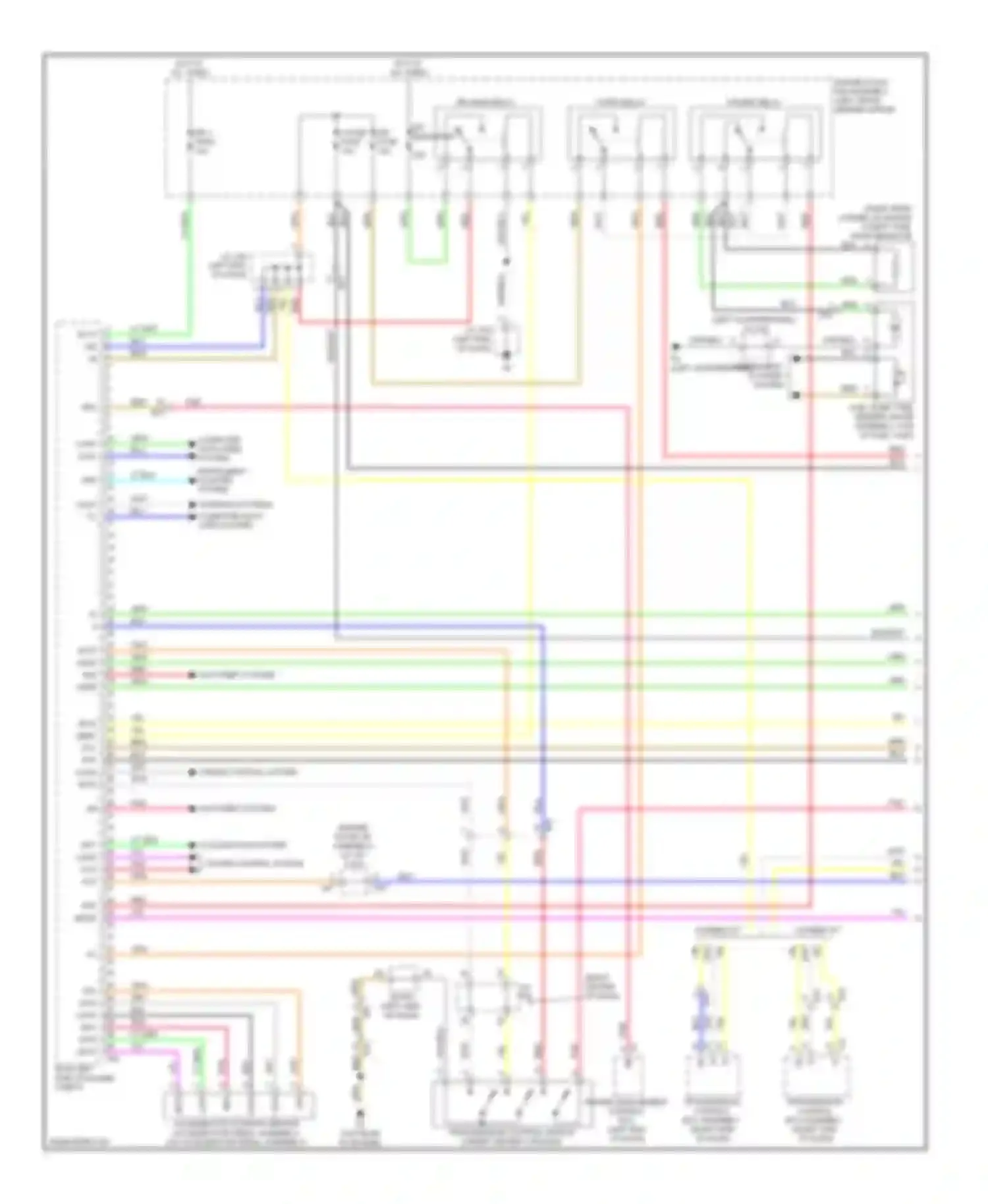 RX Lexus III facelift (2012-2015): Wiring diagram engine performance 3.5l (1 of 6)