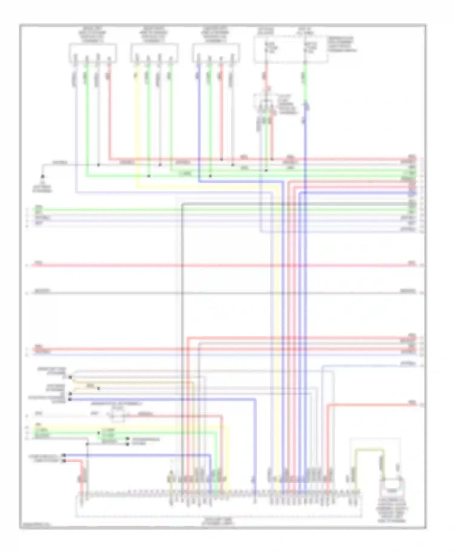 RX Lexus III facelift (2012-2015): Wiring diagram engine performance 3.5l (3 of 6)