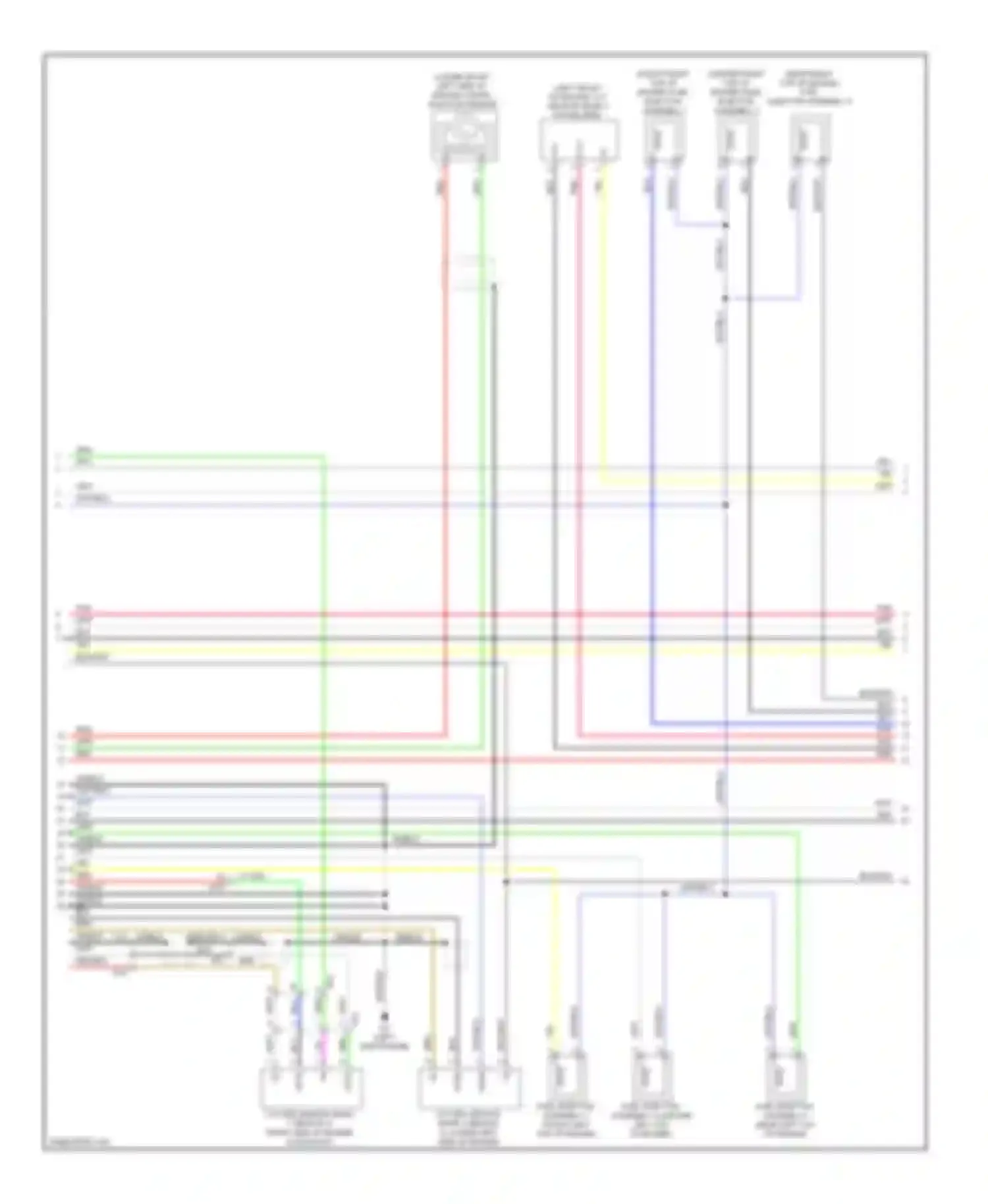 RX Lexus III facelift (2012-2015): Wiring diagram engine performance 3.5l (5 of 6)