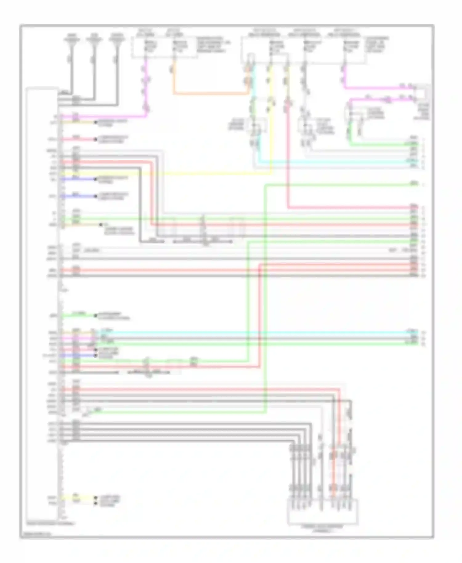 RX Lexus III facelift (2012-2015): Radio circuit, without navigation & radio & display receiver type (1 of 4)