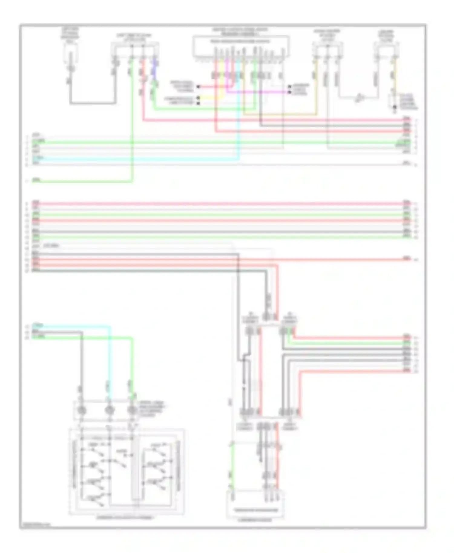 RX Lexus III facelift (2012-2015): Radio circuit, without navigation & radio & display receiver type (2 of 4)