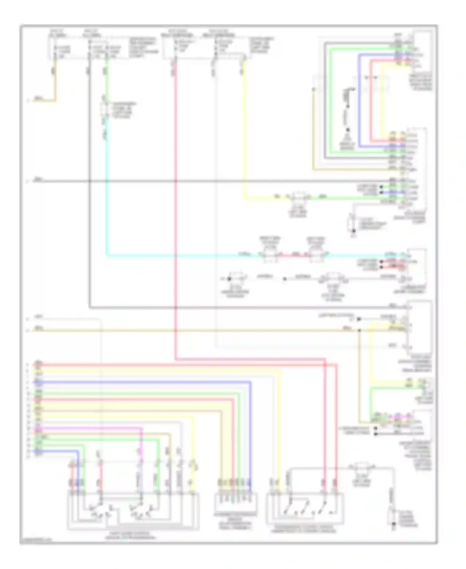 RX Lexus III facelift (2012-2015): Transmission circuit (3 of 3)