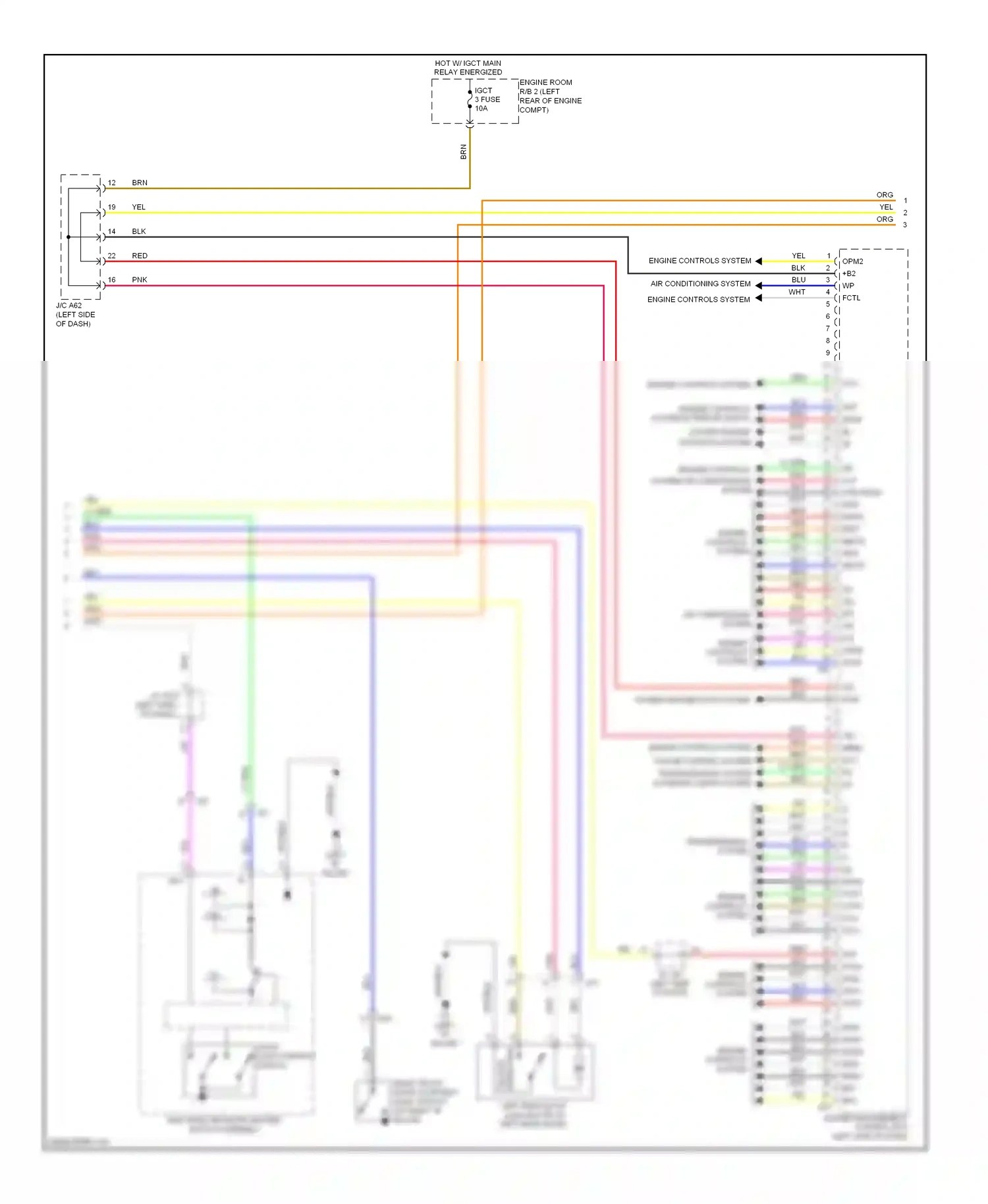 Wiring diagram blu for Lexus RX III facelift (2012-2015) (106 of 129)