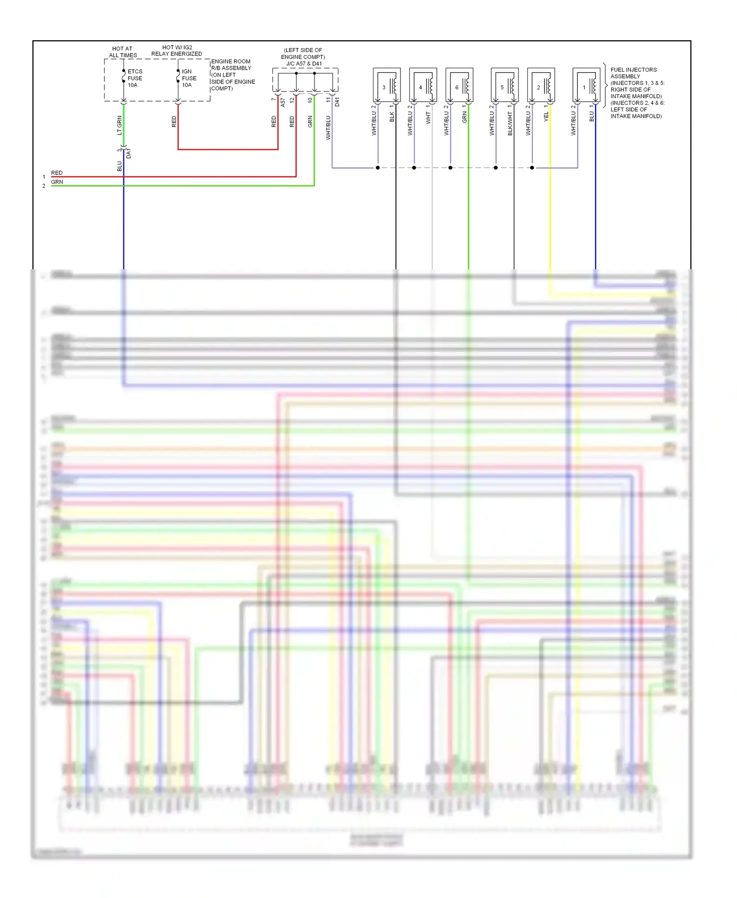 Lexus RX III facelift (2012-2015) etha wiring diagram  (1 of 1)