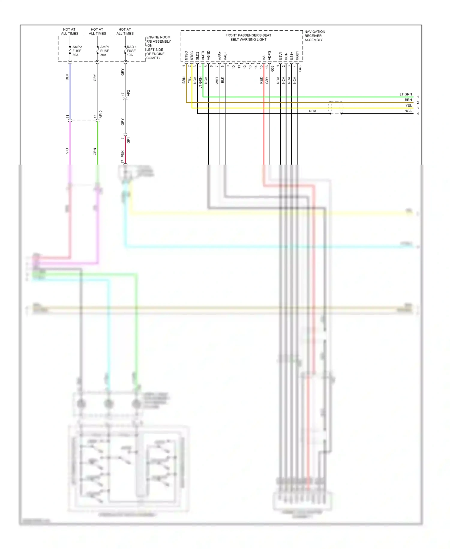 Wiring diagram gry for Lexus RX III facelift (2012-2015) (44 of 113)