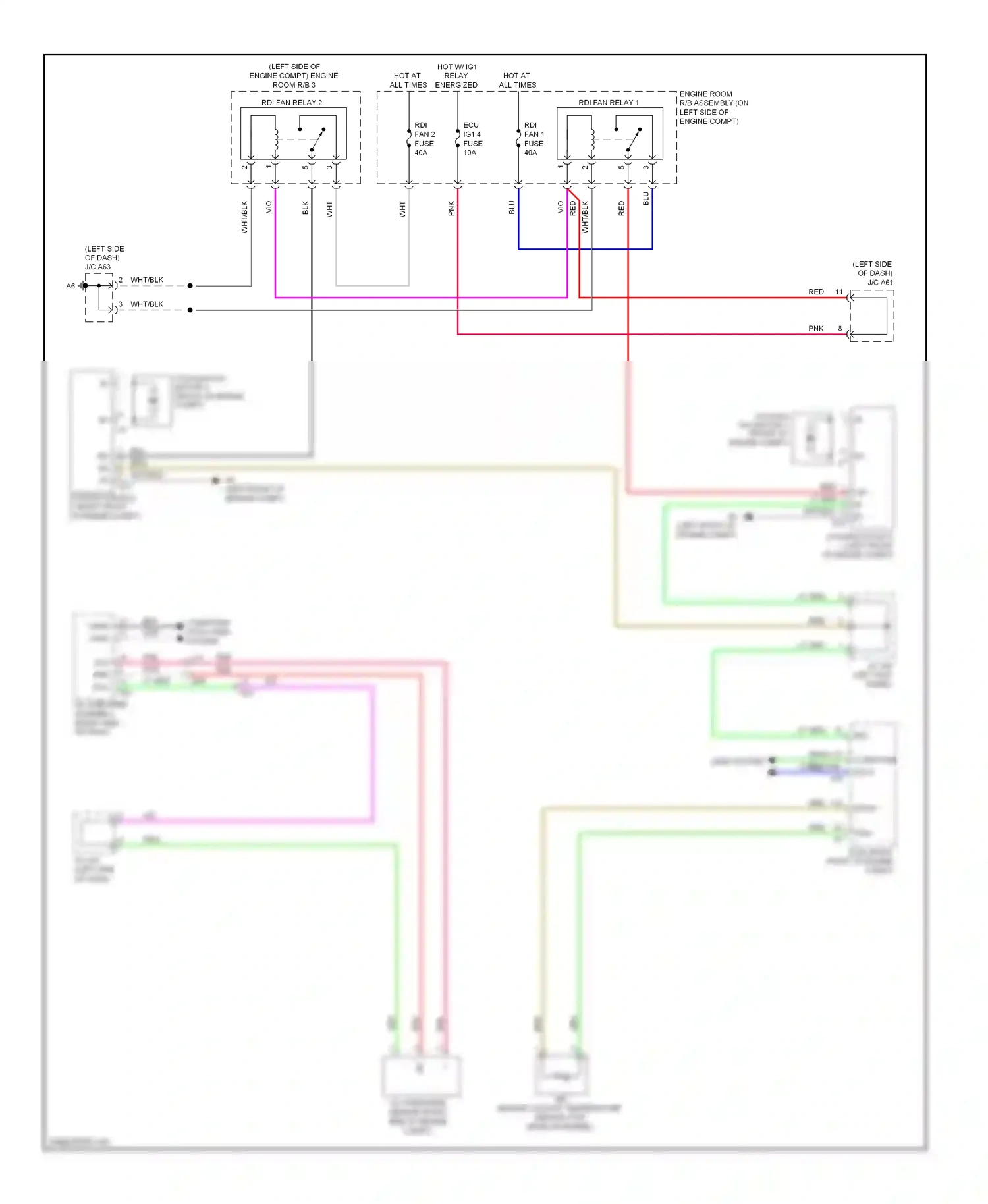 Lexus RX III facelift (2012-2015) (left kick panel) wiring diagram  (2 of 17)