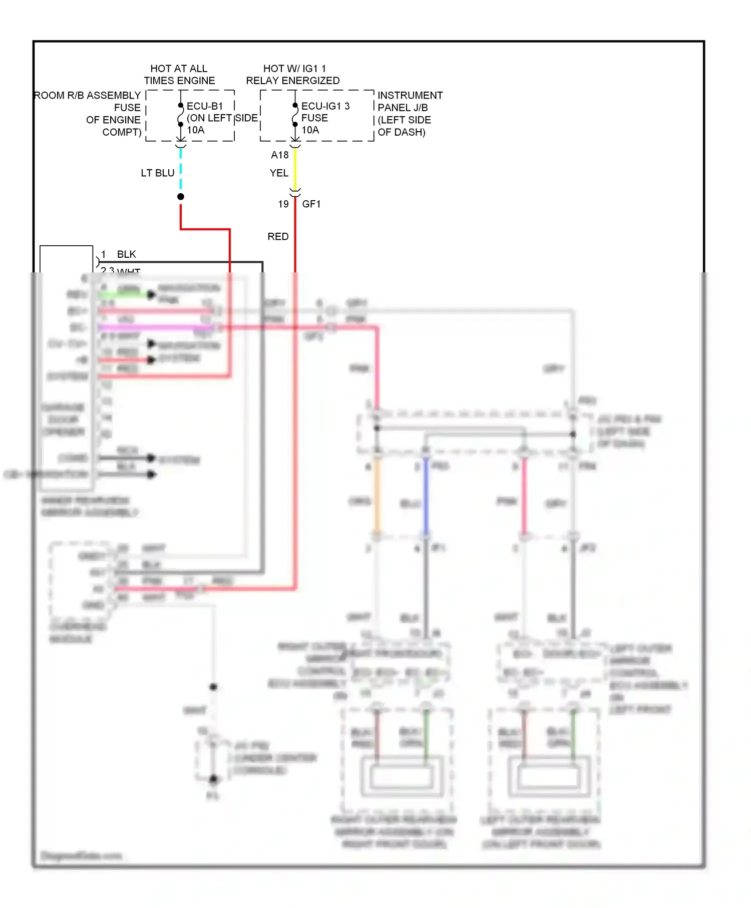 Wiring diagram nca for Lexus RX III facelift (2012-2015) (33 of 37)