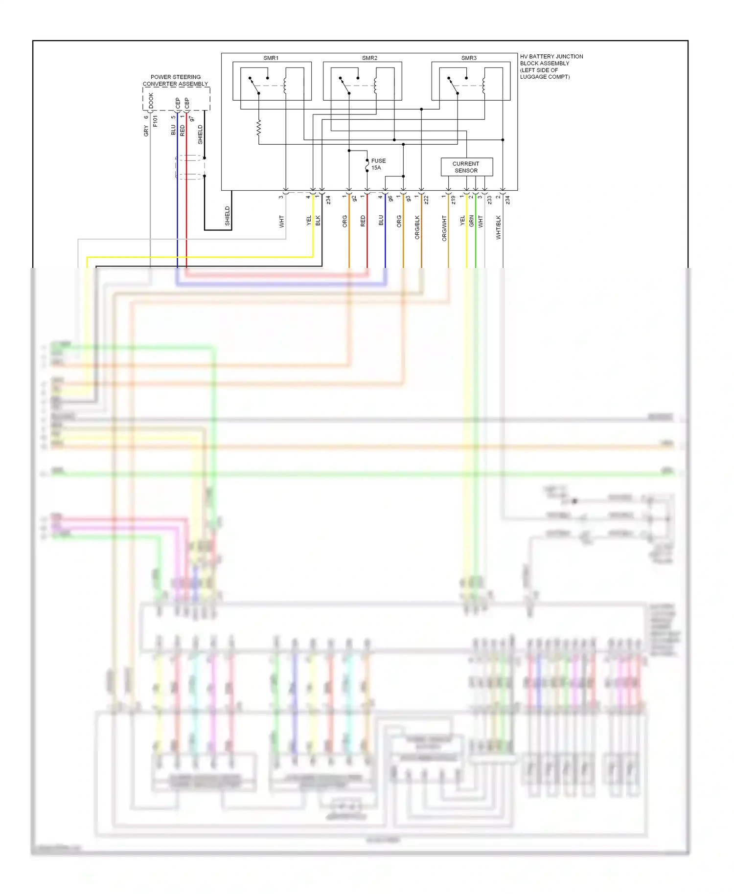 Wiring diagram pnk for Lexus RX III facelift (2012-2015) (118 of 123)