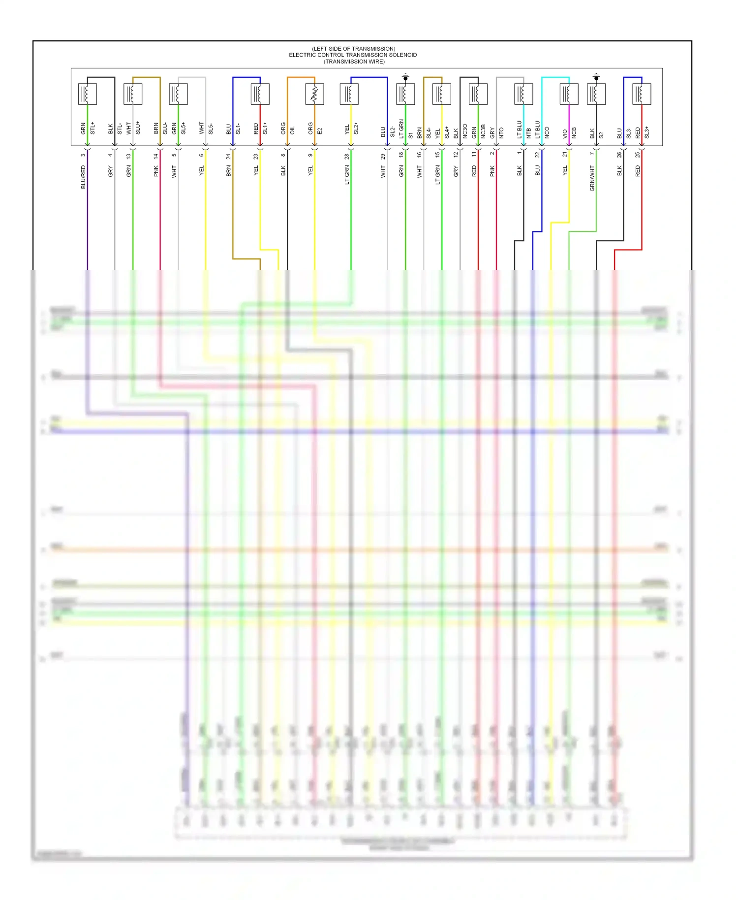 Wiring diagram red for Lexus RX III facelift (2012-2015) (103 of 136)
