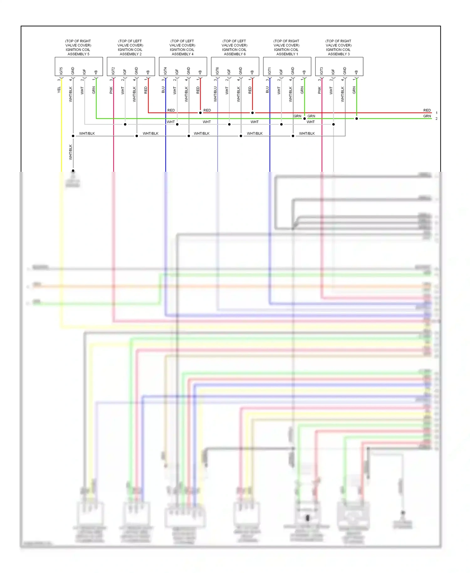 Wiring diagram vvr+ for Lexus RX III facelift (2012-2015) (2 of 2)
