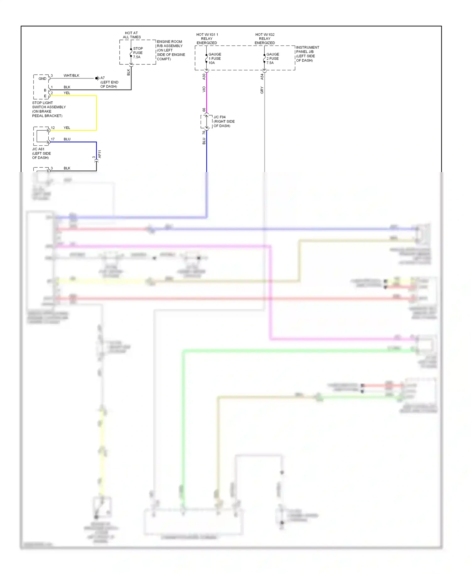 Wiring diagram wht for Lexus RX III facelift (2012-2015) (137 of 137)