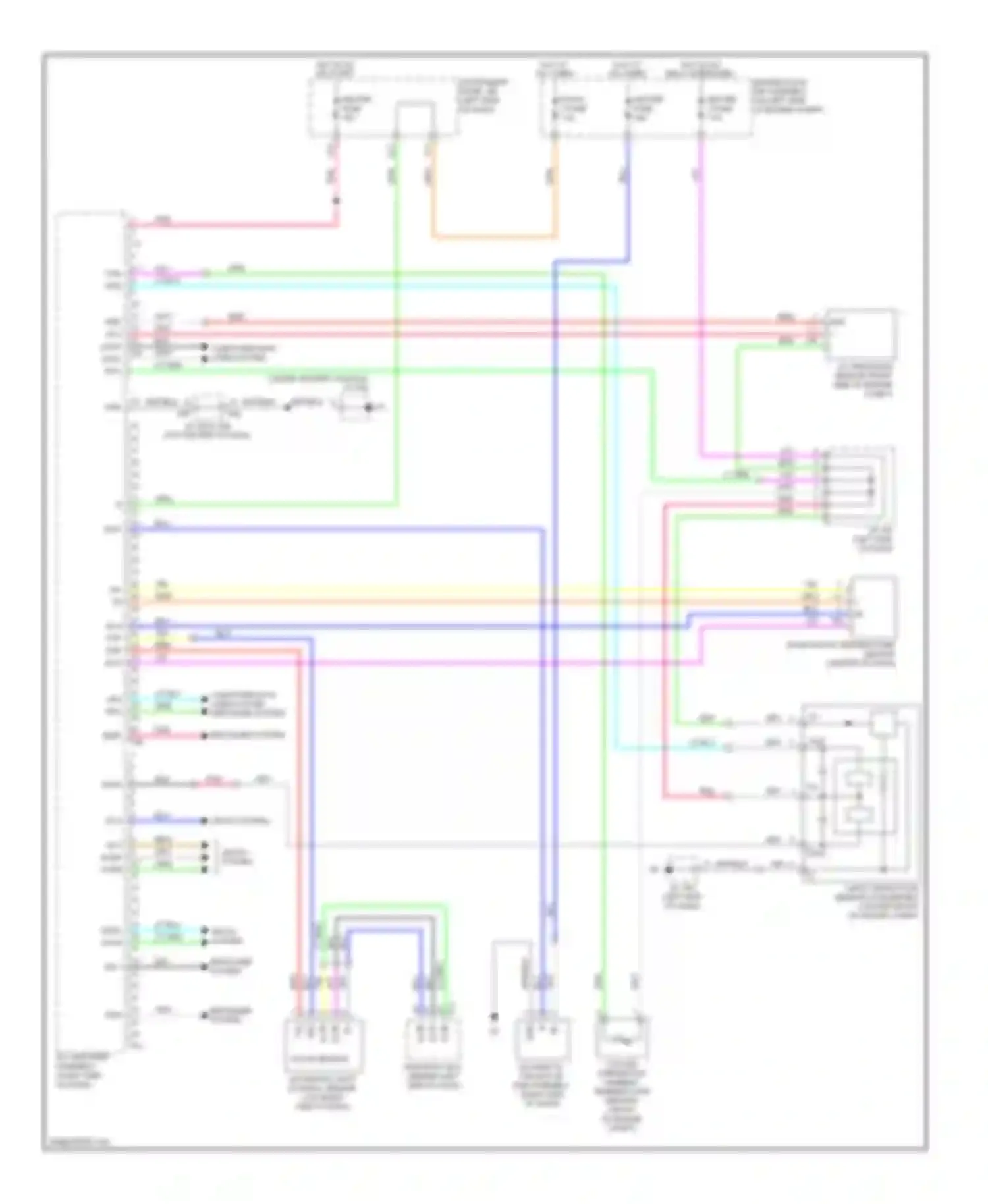 RX Lexus III (2008-2012): Automatic a/c circuit (1 of 2)