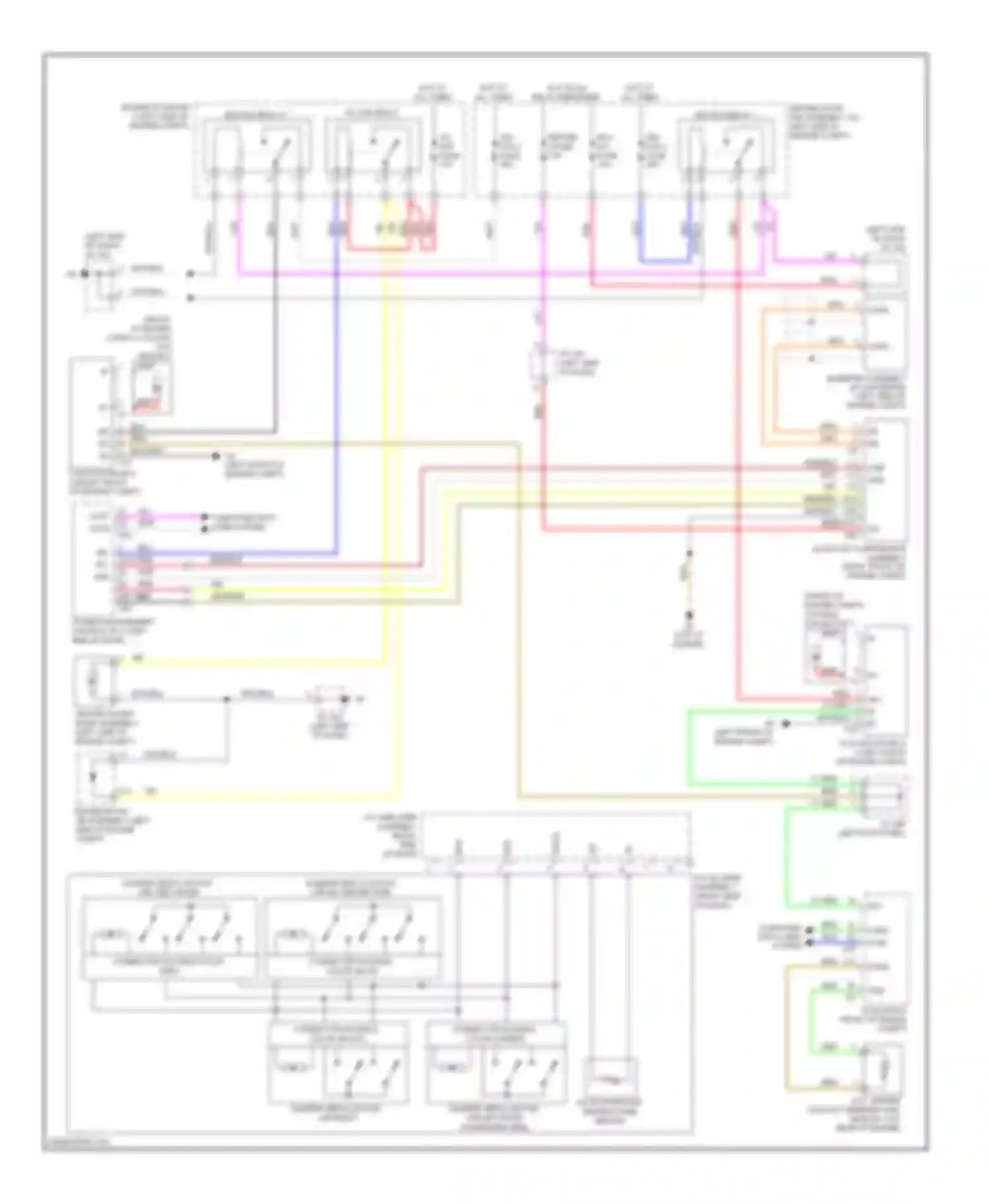 RX Lexus III (2008-2012): Automatic a/c circuit (2 of 2)