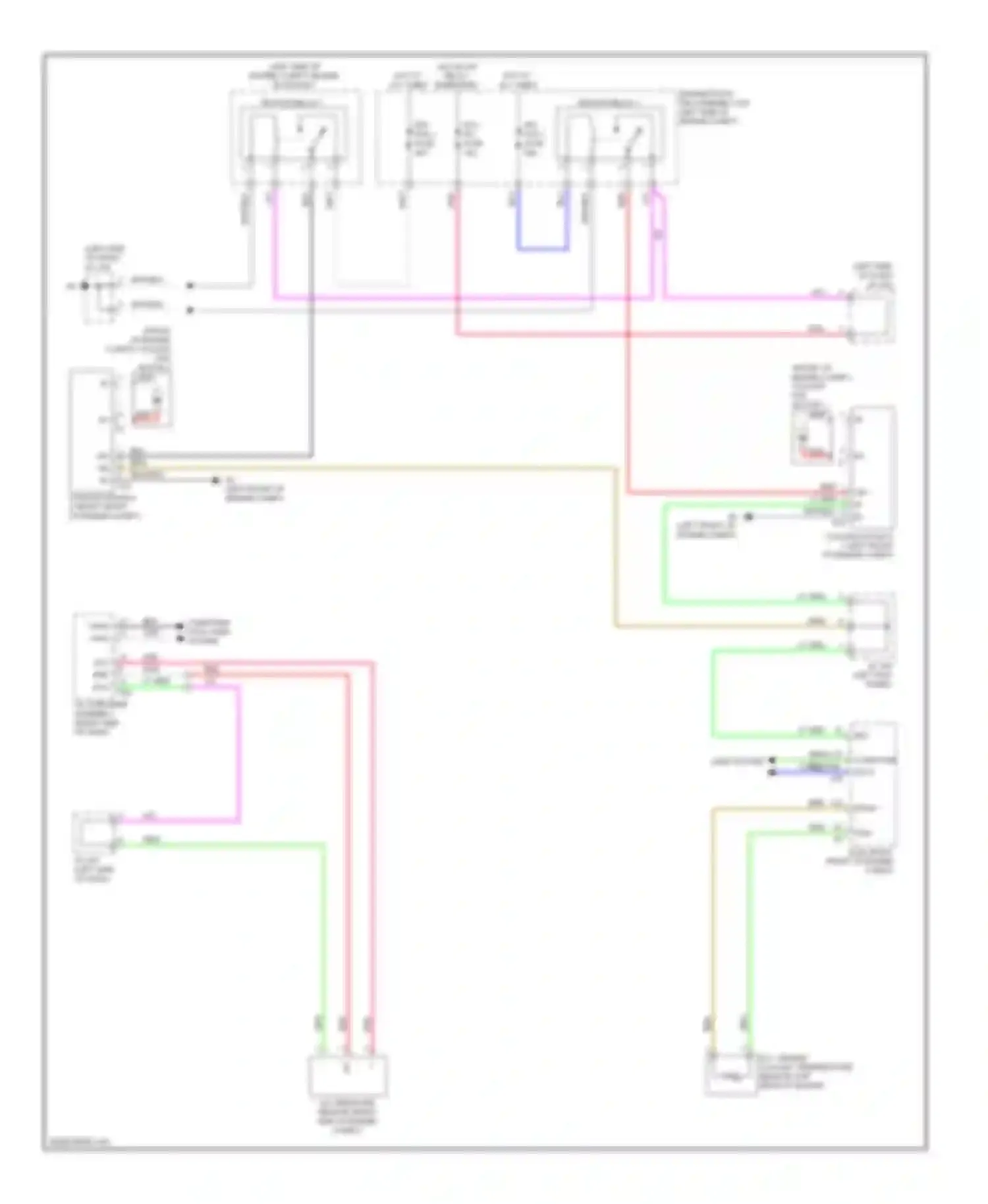 RX Lexus III (2008-2012): Cooling fan circuit