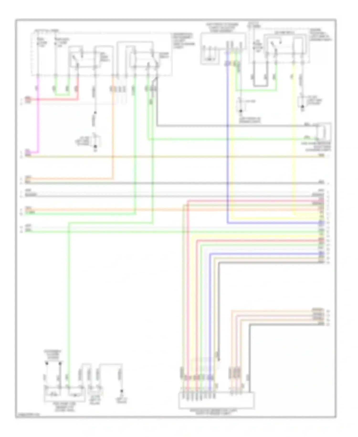 RX Lexus III (2008-2012): Wiring diagram engine performance 3.5l (2 of 10)