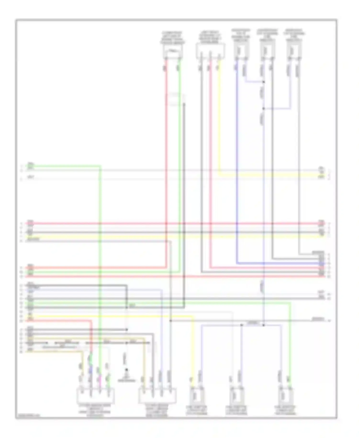 RX Lexus III (2008-2012): Wiring diagram engine performance 3.5l (5 of 6)