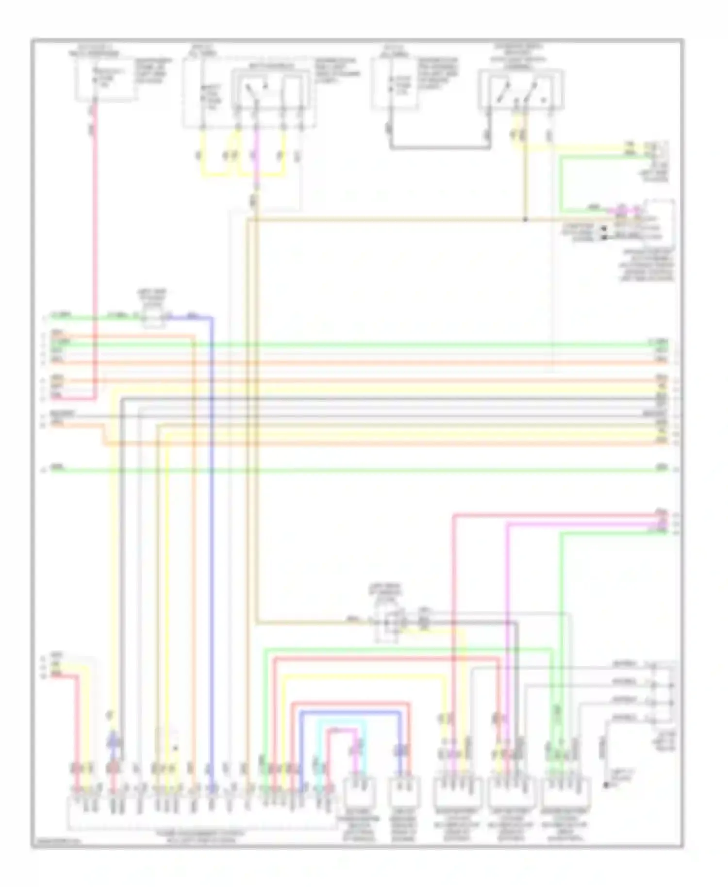 RX Lexus III (2008-2012): Wiring diagram engine performance 3.5l (6 of 10)