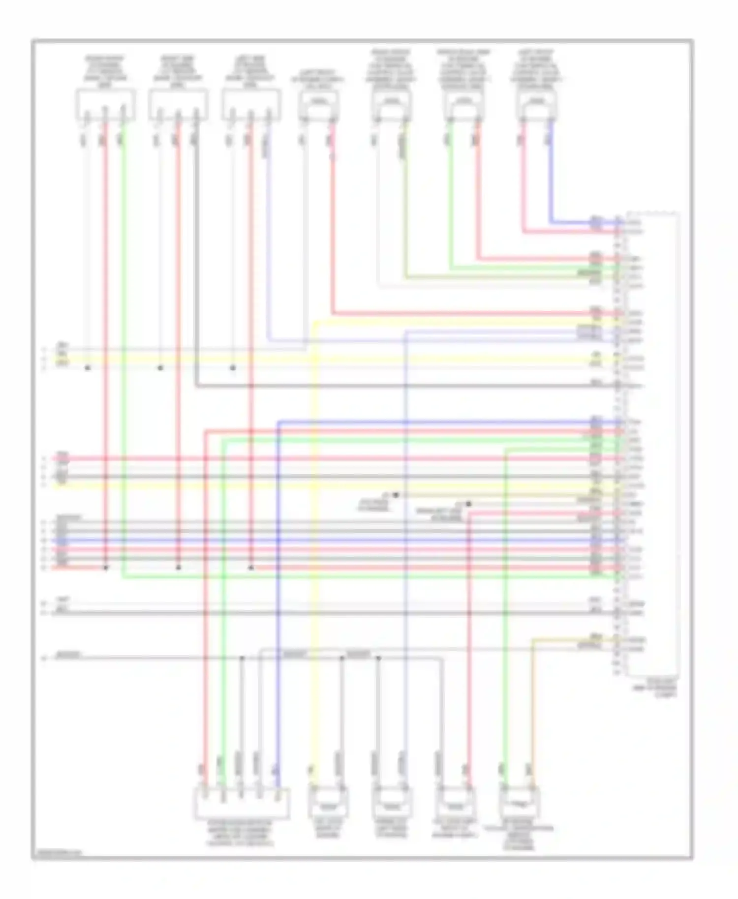 RX Lexus III (2008-2012): Wiring diagram engine performance 3.5l (6 of 6)
