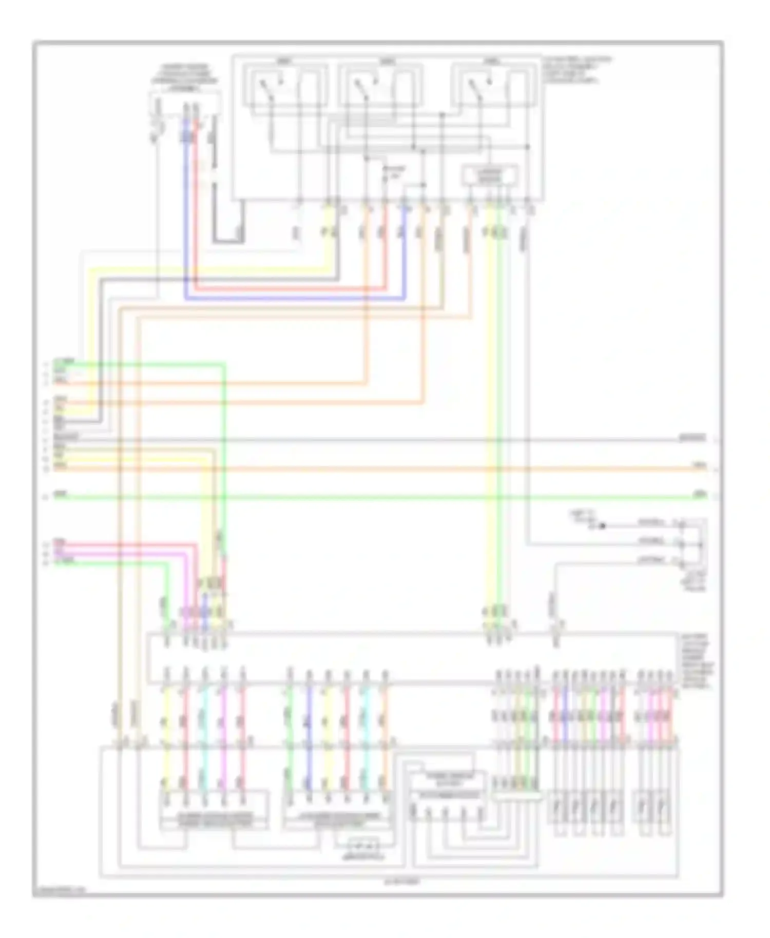 RX Lexus III (2008-2012): Wiring diagram engine performance 3.5l (7 of 10)