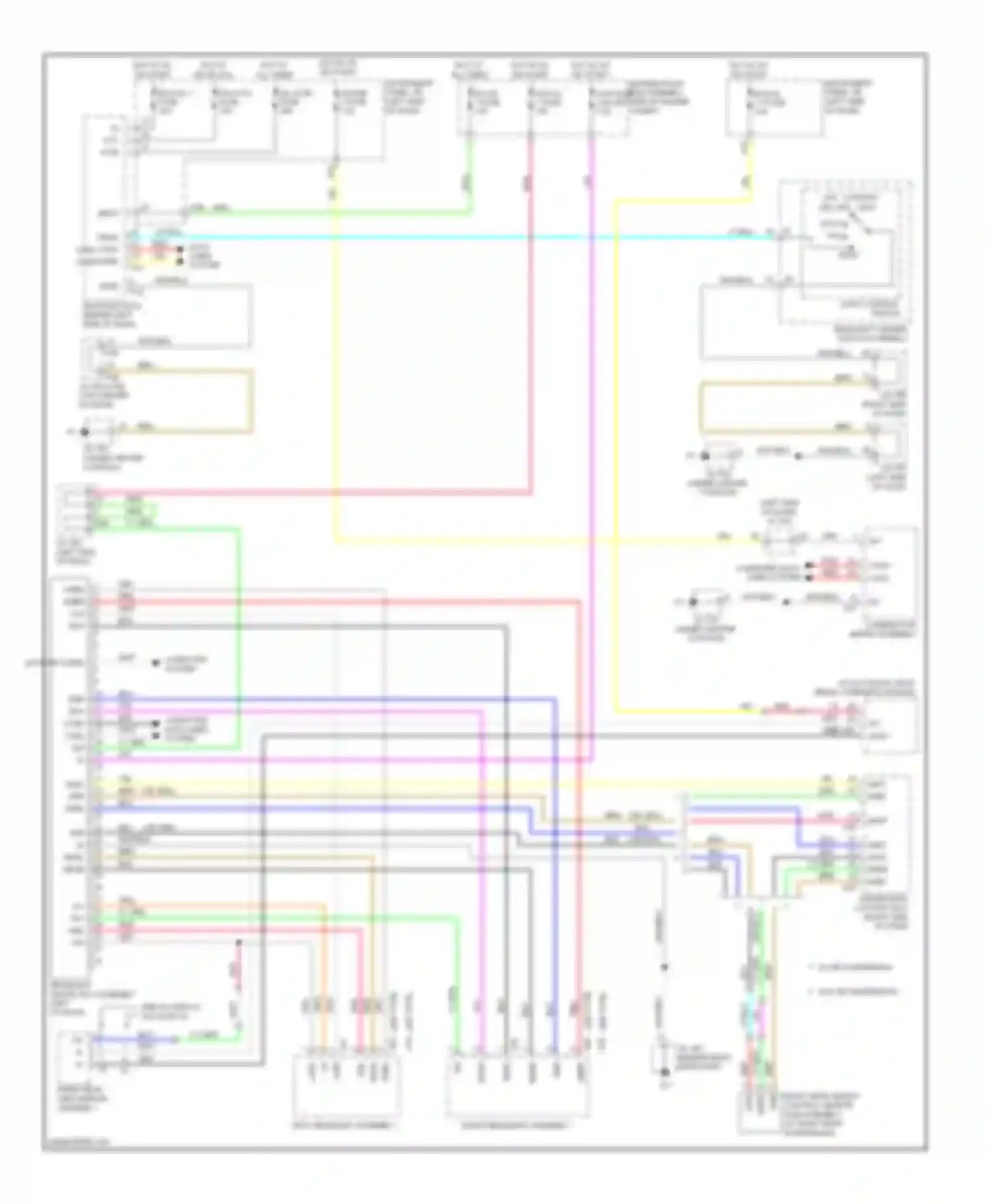 RX Lexus III (2008-2012): Adaptive front lighting circuit