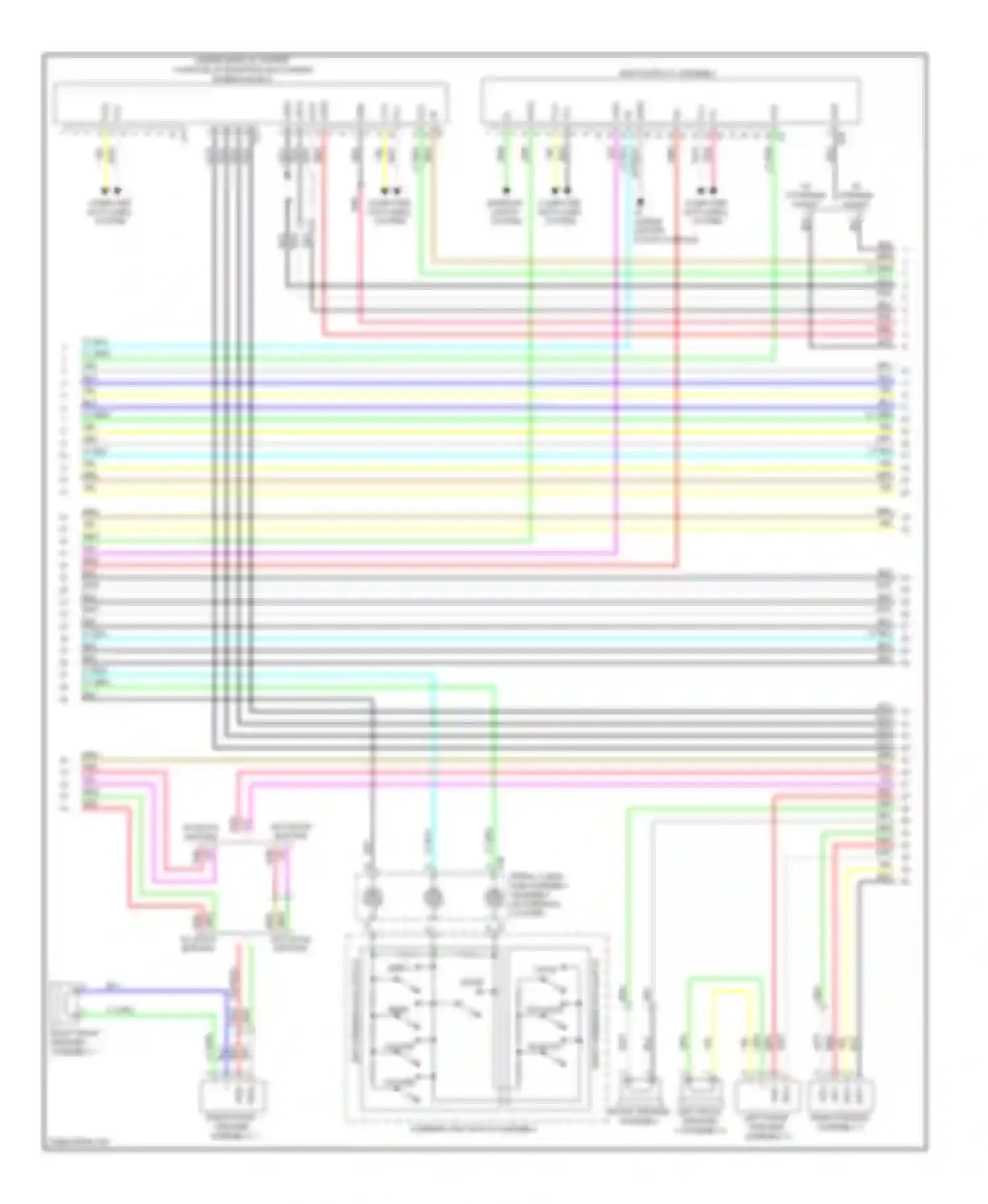 RX Lexus III (2008-2012): Navigation circuit (2 of 5)