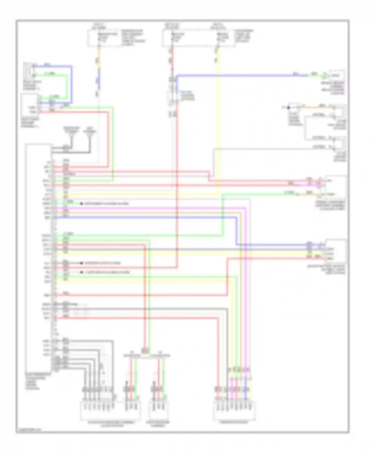 RX Lexus III (2008-2012): Telematics circuit