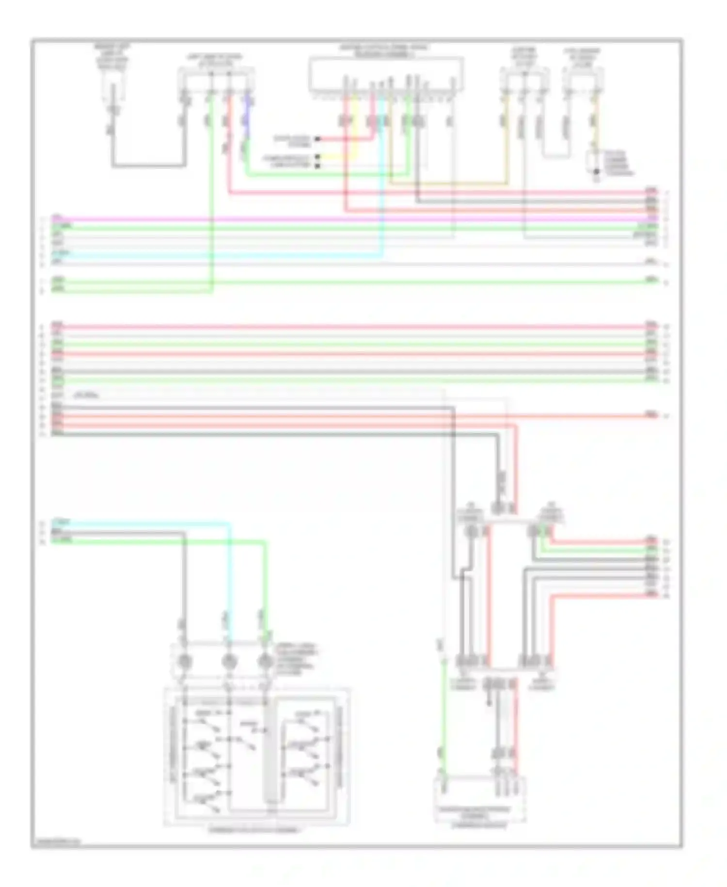 RX Lexus III (2008-2012): Radio circuit, without navigation (2 of 4)