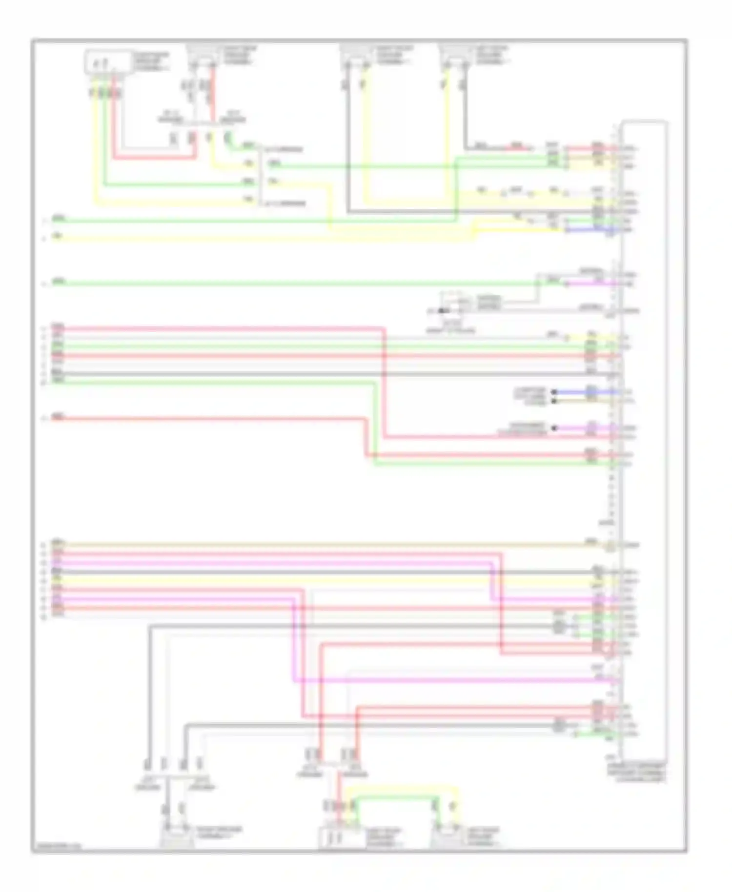RX Lexus III (2008-2012): Radio circuit, without navigation (4 of 4)