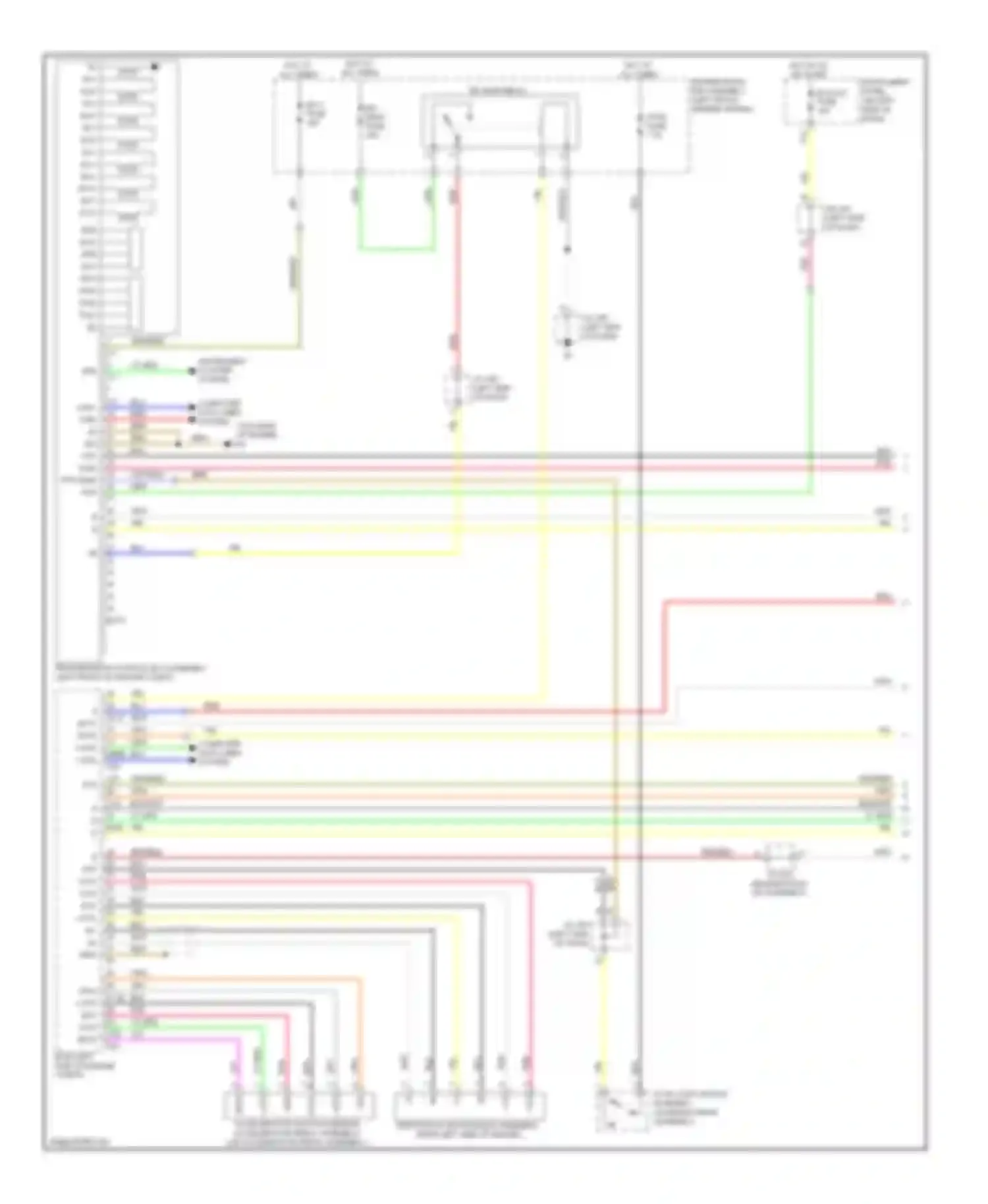 RX Lexus III (2008-2012): A/t circuit (1 of 2)