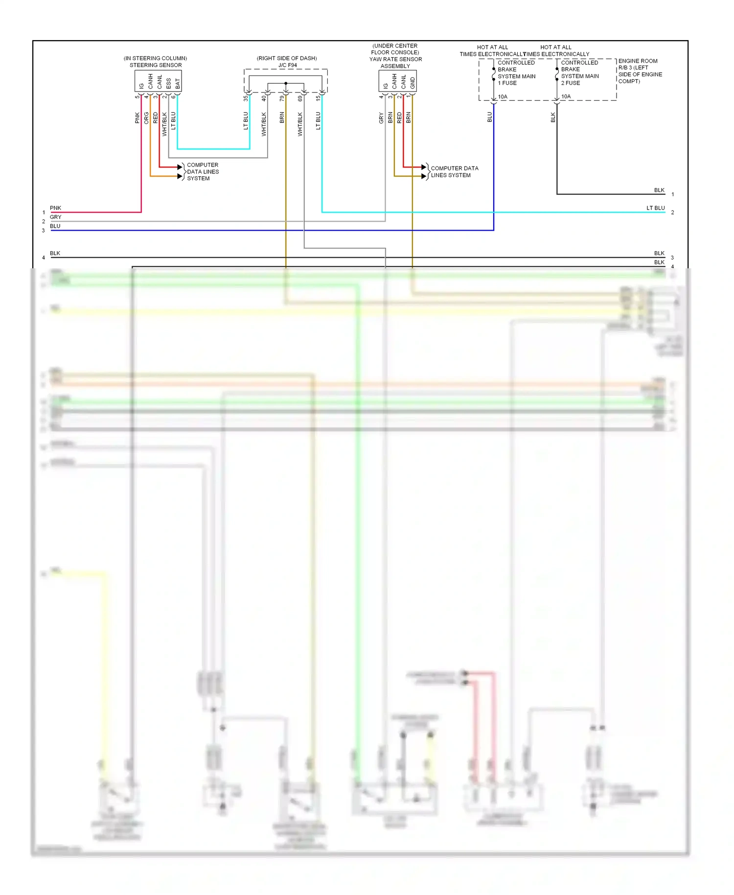 Wiring diagram blk for Lexus RX III (2008-2012) (102 of 129)