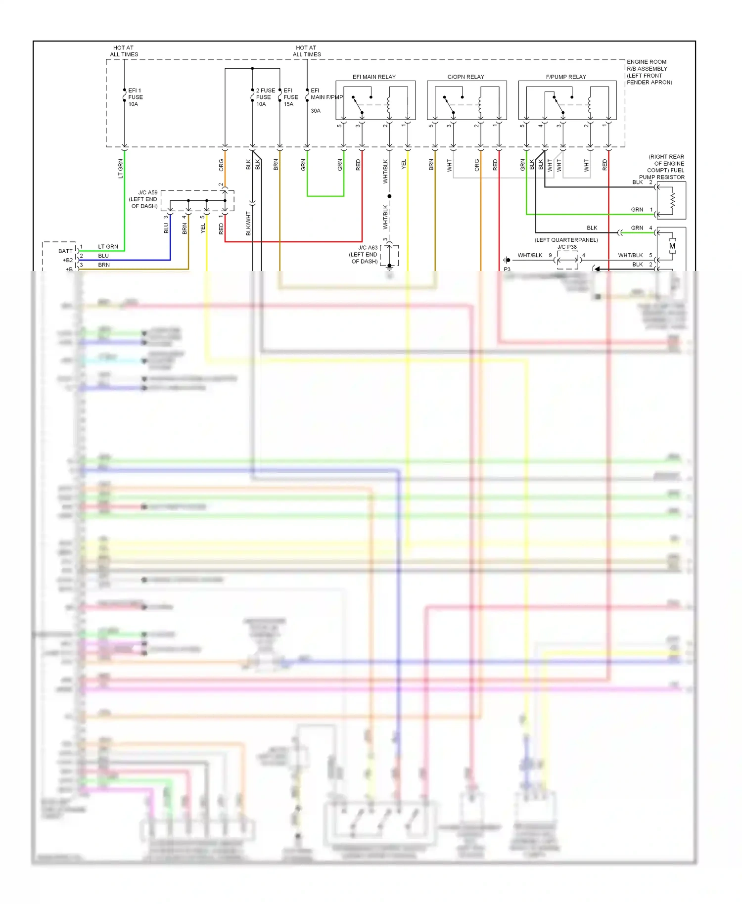 Wiring diagram computer data lines system instrument cluster system for Lexus RX III (2008-2012) (1 of 1)
