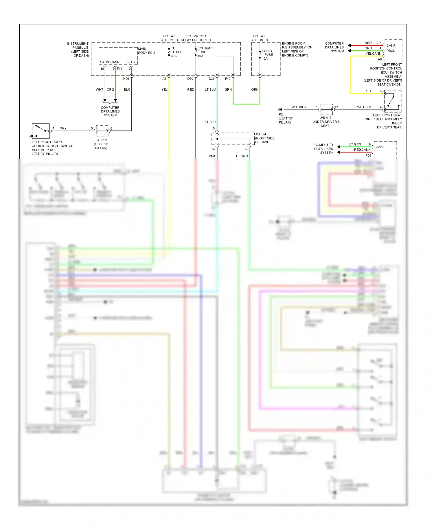Wiring diagram gry for Lexus RX III (2008-2012) (40 of 104)