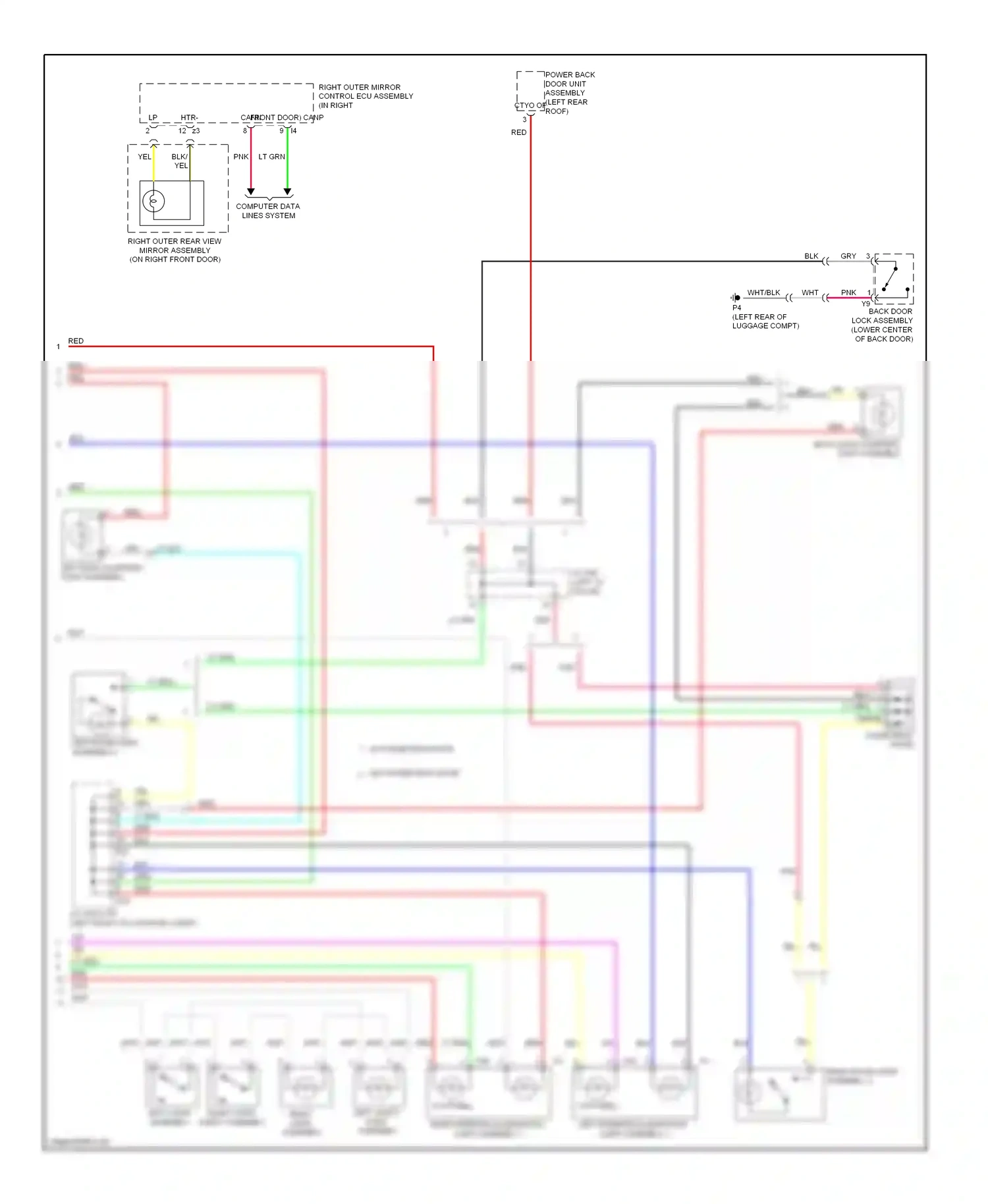 Wiring diagram lt grn for Lexus RX III (2008-2012) (41 of 107)