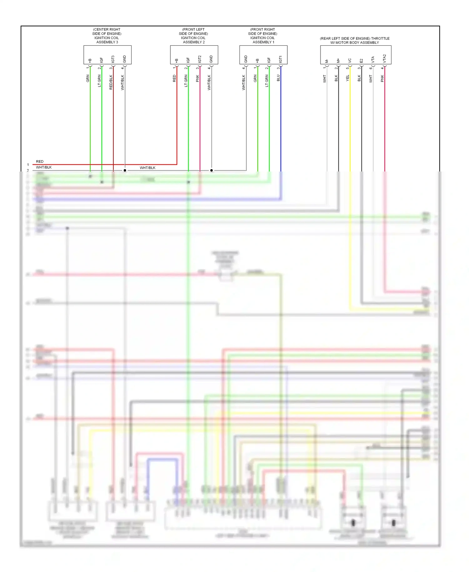 Wiring diagram ne+ for Lexus RX III (2008-2012) (1 of 2)