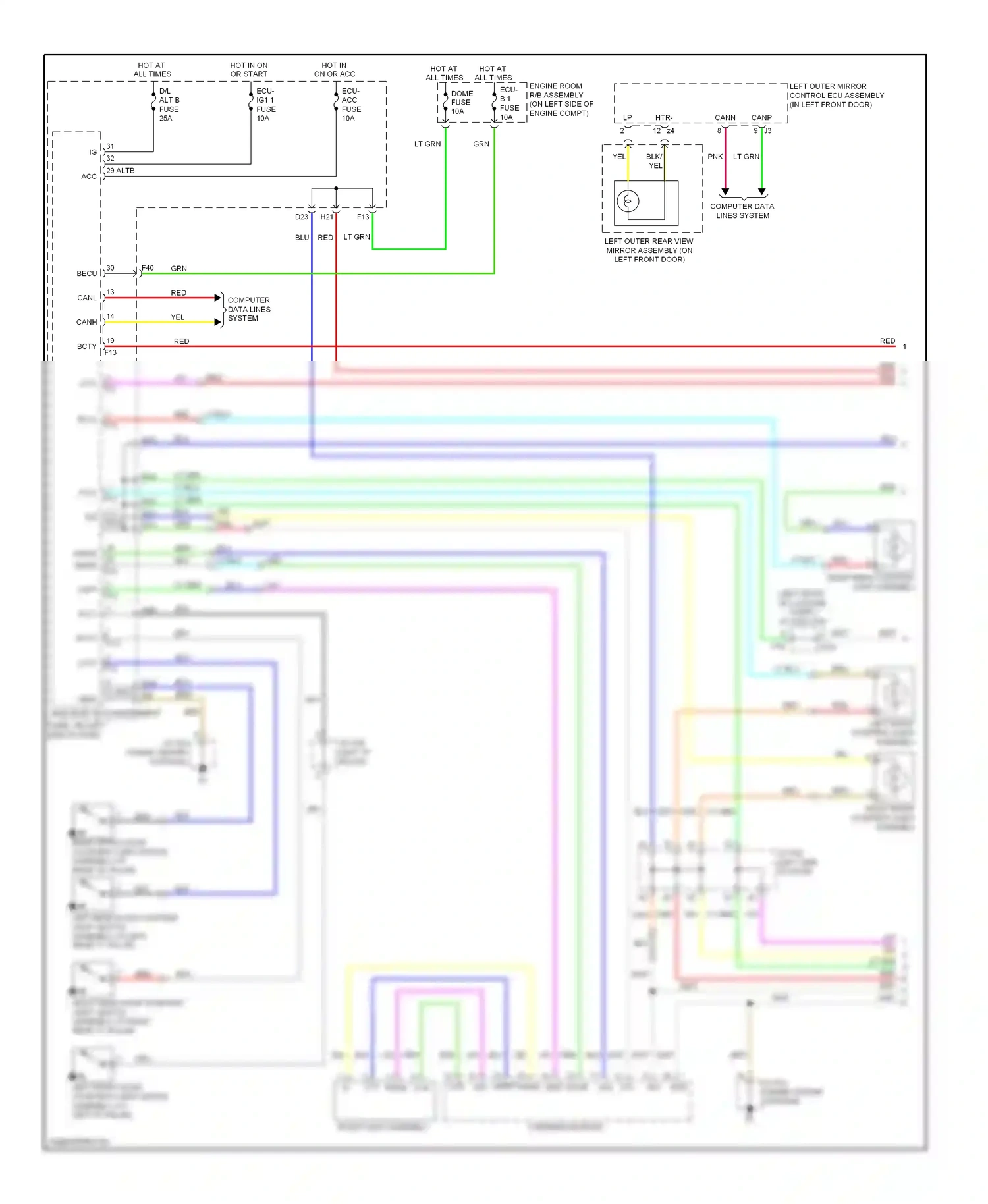 Wiring diagram org/ for Lexus RX III (2008-2012) (22 of 82)